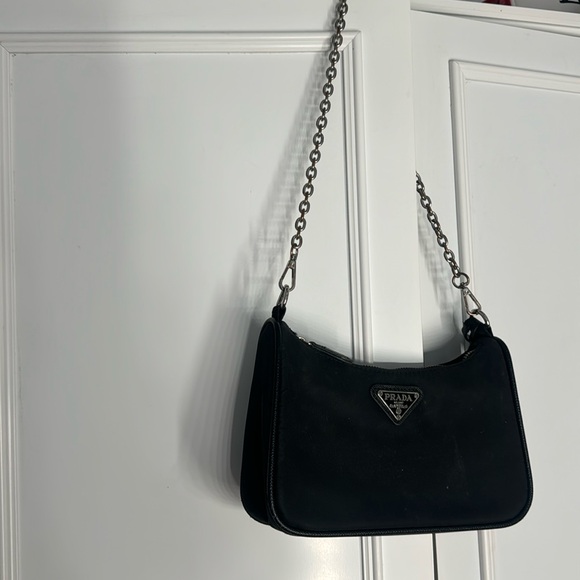 Prada Handbags - Prada Black Shoulder Bag